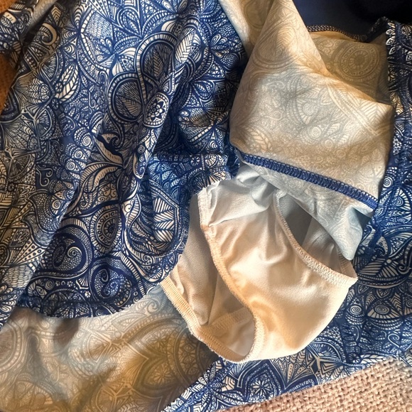 Lands End Tankini and shorts bathing suit set 12 VGUC. - Picture 2 of 8